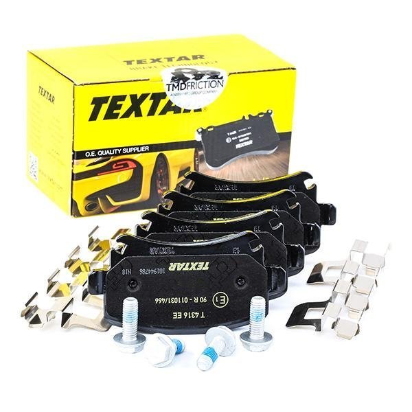 Volkswagen Passat B6 Arka Fren Balatası 2.0 TDI 140 Beygir 2006-2011 TEXTAR