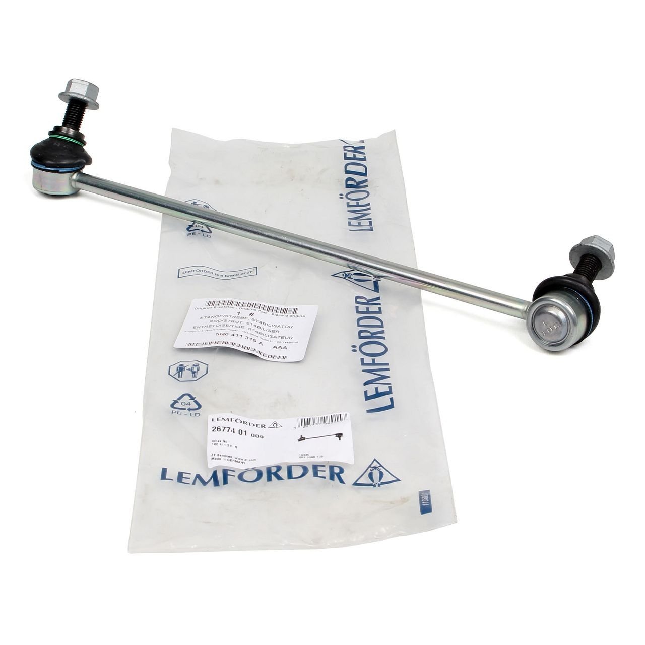 Volkswagen Passat 2005-2010 Ön Viraj Demir Askı Z Rotu Lemförder Marka