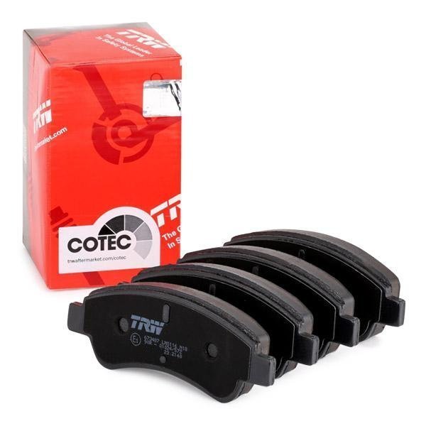 Citroen C4 Ön Fren Balatası 266 mm Disk İçin 2005-2009 TRW