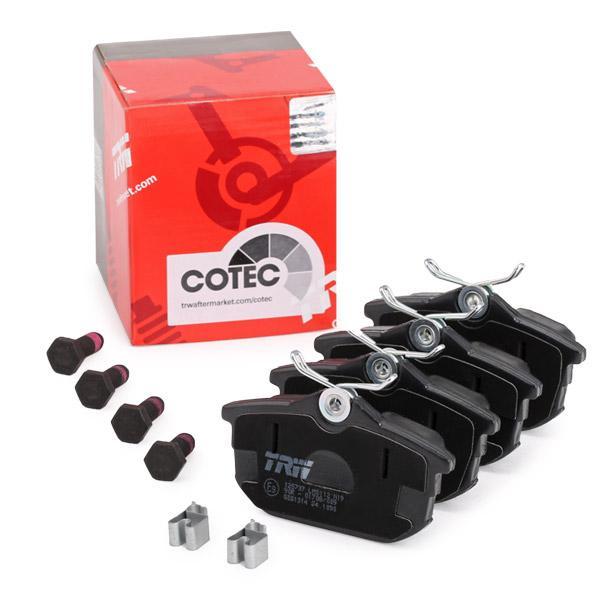 Mitsubishi Colt Arka Disk Fren Balatası 1.5 CZT Turbo 2005-2012 TRW