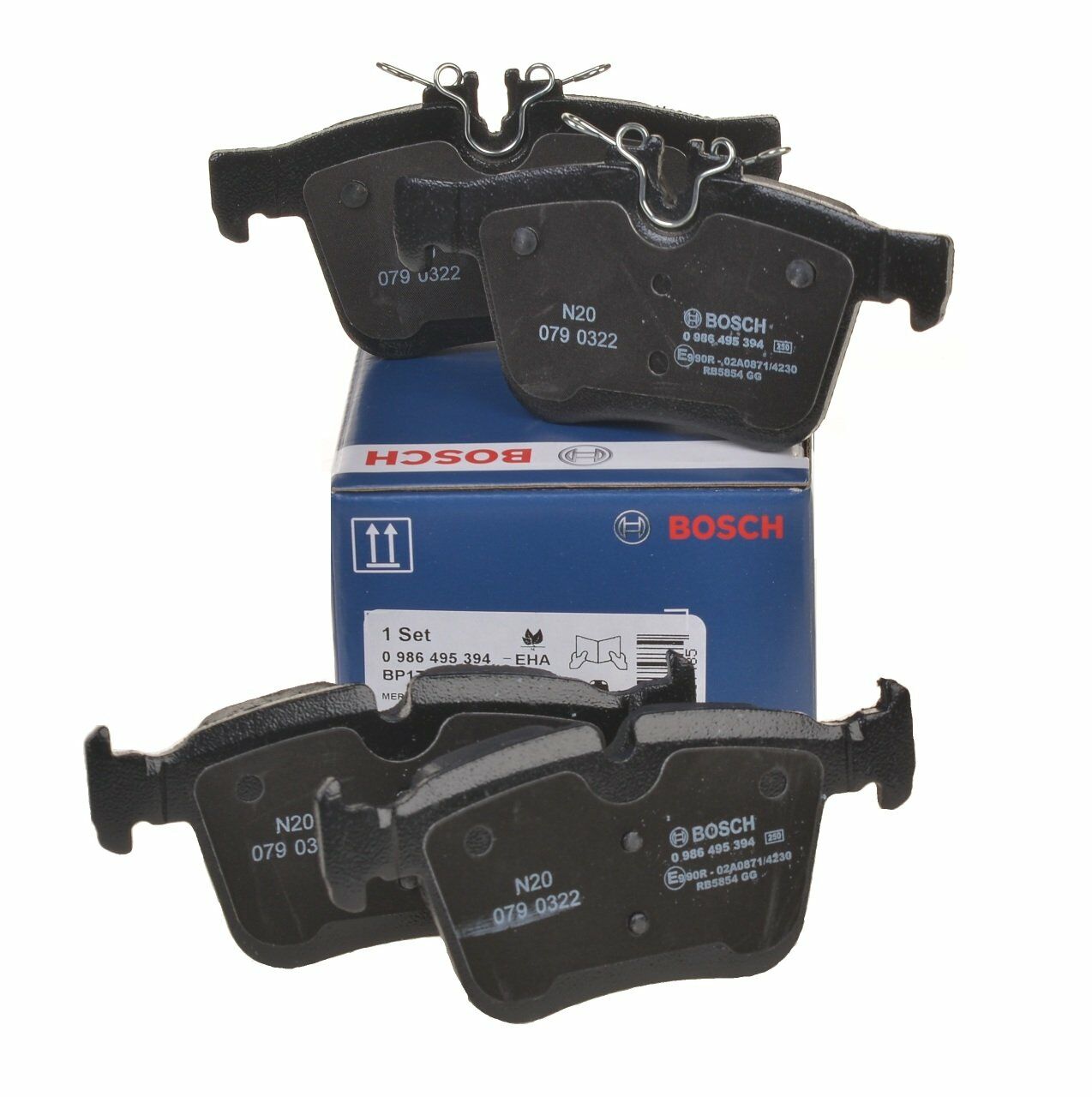 Mercedes 205 Kasa C220 Arka Fren Balatası AMG Spor Paket İçin 2014 Sonrası BOSCH