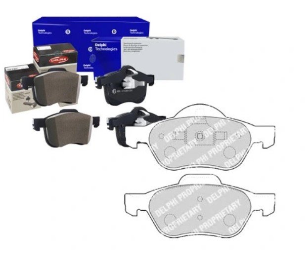 Renault Megane 2 2002-2009 Ön Fren Balata Takımı Ym Delphi Marka