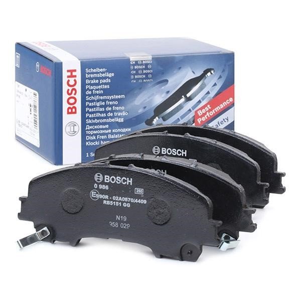 Nissan X-Trail Ön Fren Balatası 1.6 dCi 131 hp 2014 Sonrası BOSCH