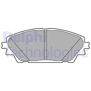 Mazda 3 Ön Fren Balatası 1.5 Dizel 105 Beygir 2014 Sonrası DELPHI