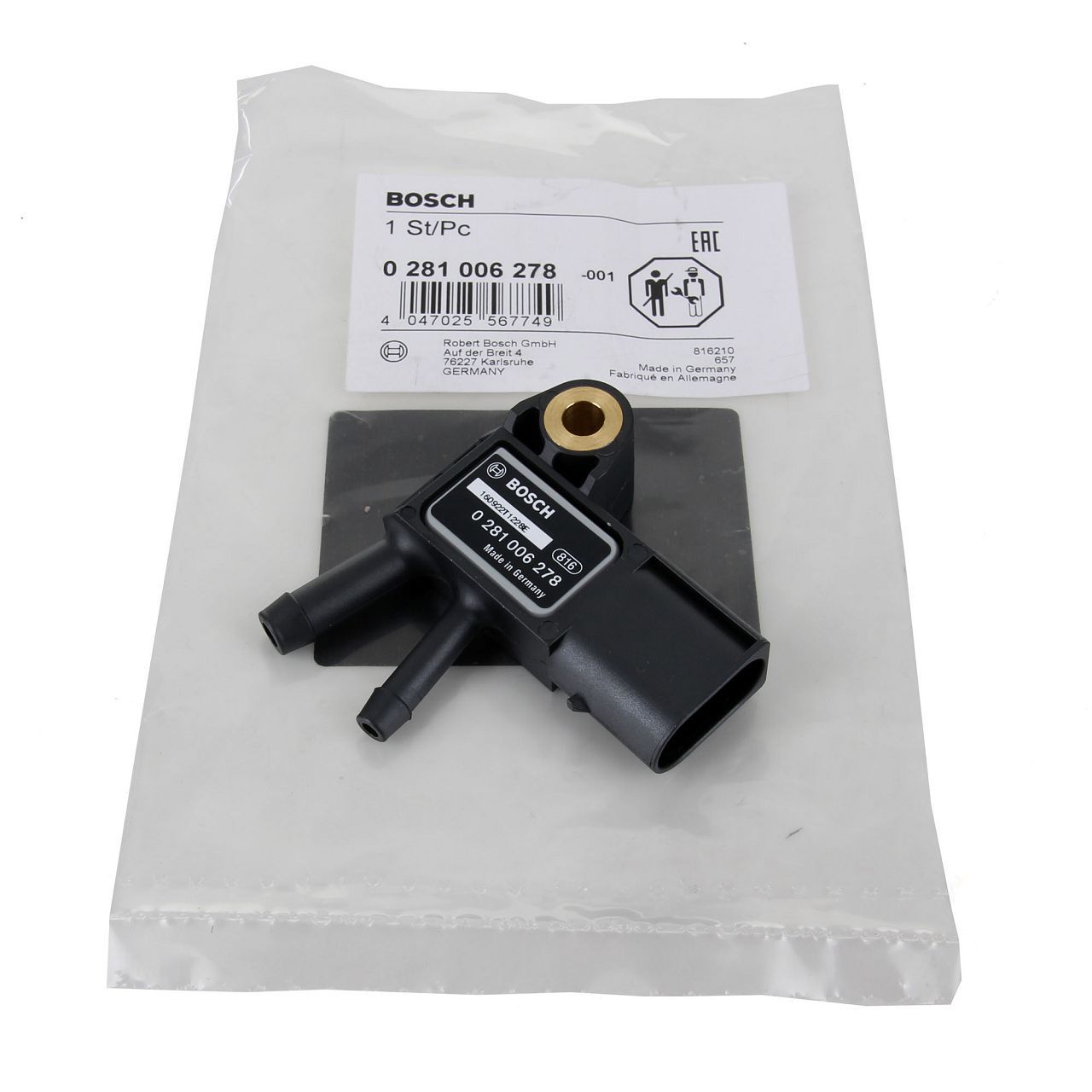 Mercedes Sprinter W906 Kasa Euro 5 Eksoz Fark Basınç Sensörü Bosch Marka