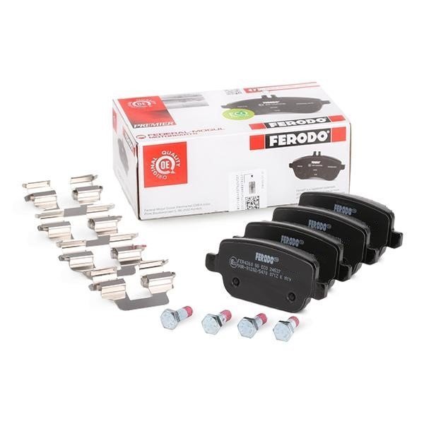 Ford Mondeo 4 Arka Fren Balatası 1.6 16V Manuel El Freni İçin 2007-2013 FERODO