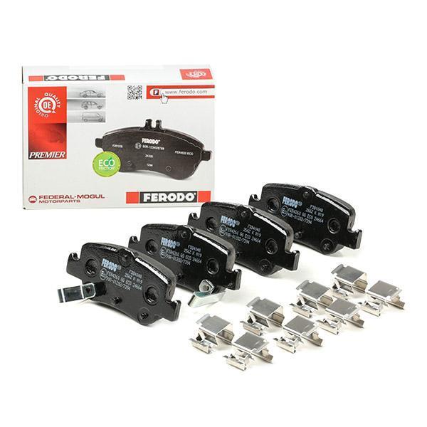 Toyota Corolla Fren Balatası Arka 1.4 / 1.6 Benzinli Bosch Fren Sistemi İçin 2007-2012 FERODO