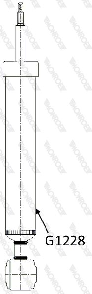 Ford Fiesta 6 Amortisör Gazlı Arka Sağ/Sol Aynı 2013-2017 MONROE