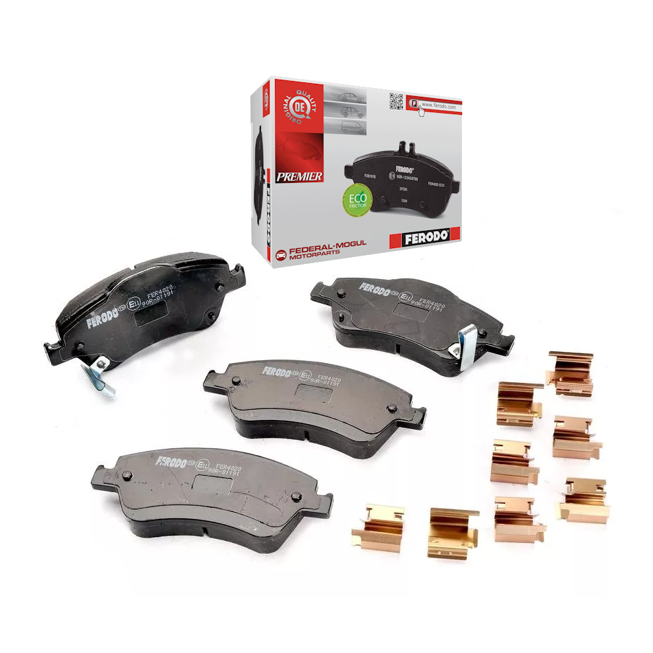 Toyota Corolla Ön Fren Balatası 1.4 Benzinli İngiliz Üretimi Modeller İçin 2007-2012 FERODO