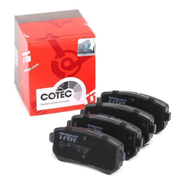 Kia Rio 2 Arka Disk Fren Balatası 2005-2011 TRW