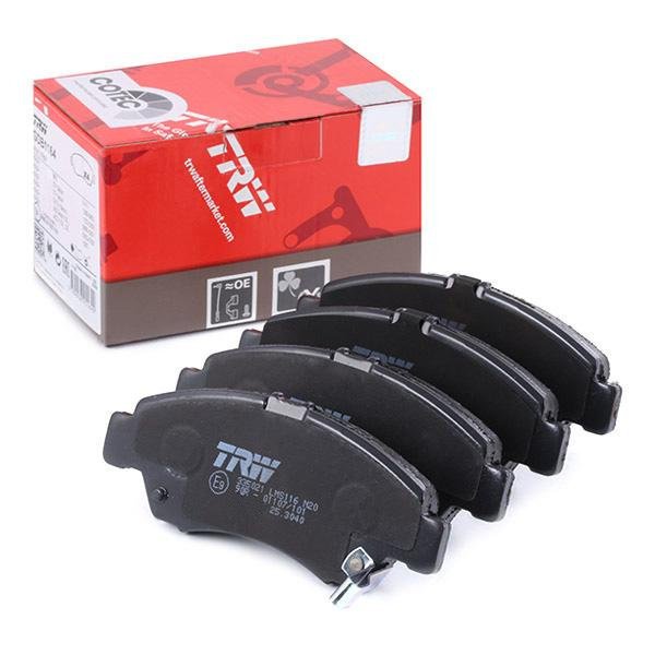 Honda Civic 6 Ön Fren Balatası 1.4 ABS'siz 1996-2001 TRW