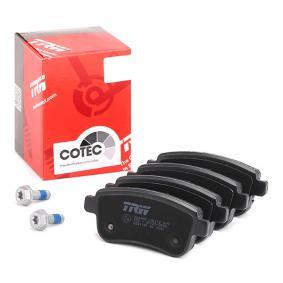 Renault Megane IV 2015- Arka Fren Balatası Trw Marka (Elektronik Park Sistemi)