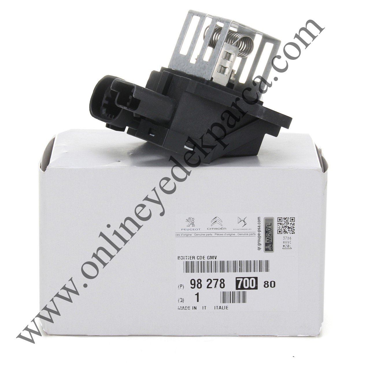 Peugeot 2008 Fan Rezitansı Fan Rolesi Orjinal