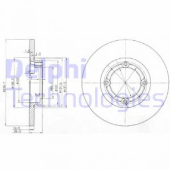 ON FREN DISK AYNASI HAVALI 236mm MATIZ 98