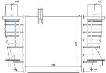 TURBO RADYATORU CLIO III 1,5DCI 05 MODUS 1,5DCI 04