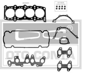 FULL TAKIM CONTA KECELI SUBAP LASTIKLI FIAT EGEA - DOBLO 1,4 16 V