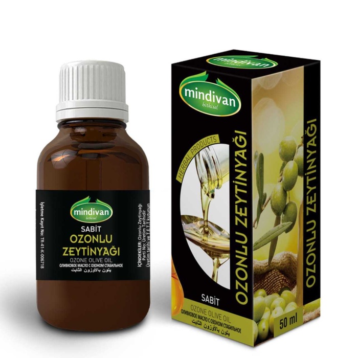 Mindivan Ozonlu Zeytin Yağı 50 ml (Soğuk Sıkım)