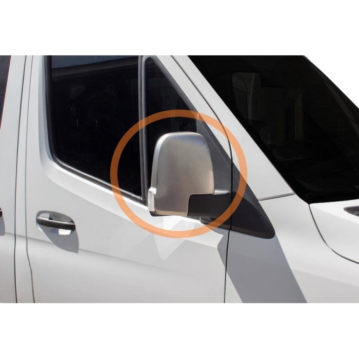 Mercedes Sprinter VAN Stop Çerçevesi 2 Parça ABS Krom 2019 >