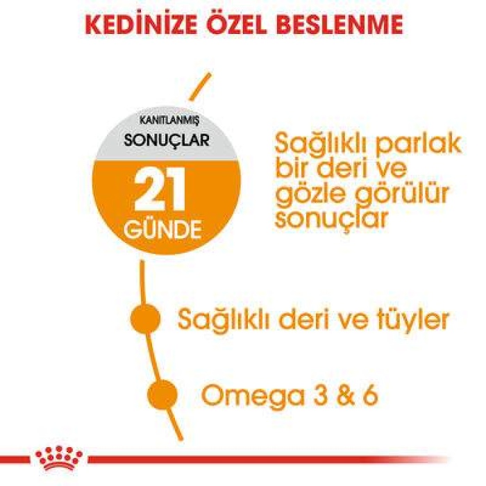 Royal Canin Hair Skin Hassas Tüylü Kedi Maması 2 Kg