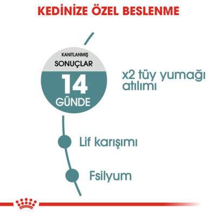 Royal Canin Hairball Tüy Yumağı Kontrolü Kedi Maması 2 Kg