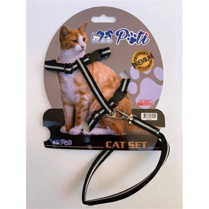 Pati Ayarlanabilir Kedi Göğüs (bel) Tasması