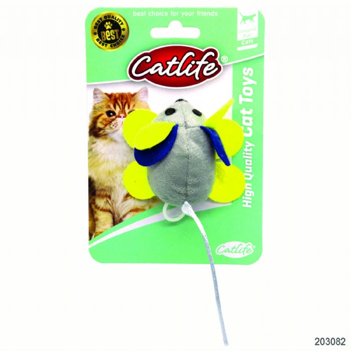 DOGO PET KEDİLER İÇİN TİTREŞİMLİ UZUN KULAKLI FARE