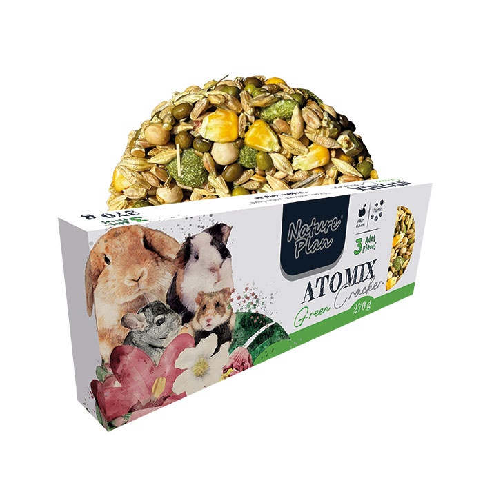 Nature Plan Atomix Cracker Green 270 g