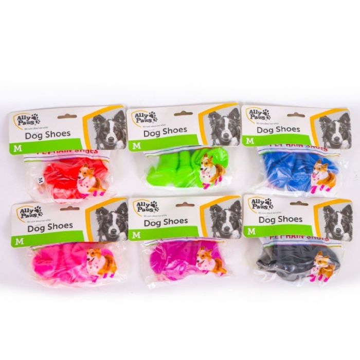 10812 ALLY PAWS KÖPEK AYAKKABISI MİX COLOR (L) 4LÜ