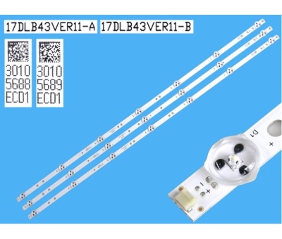 ORJİNAL VESTEL 17DLB43VER11-A 17DLB43VER11-B VES430UNDH-2D-N42 LED BAR
