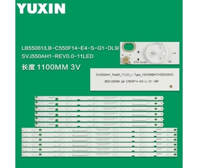 SUNNY SN055LD2100E 55D3000/D2000 LB-C550F14-E4-S-G1-LD1 LED BAR