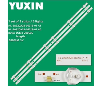SUNNY SN032DLD8001-ATM HL-2A320A28-0601S LED BAR