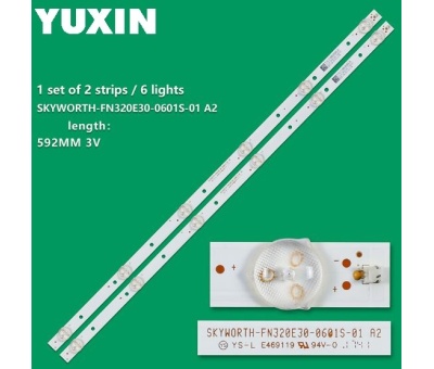 SKYWORTH SUNNY AXEN FN320E30  SN32DIL3037L/1032 YAL13-00630300 LED BAR
