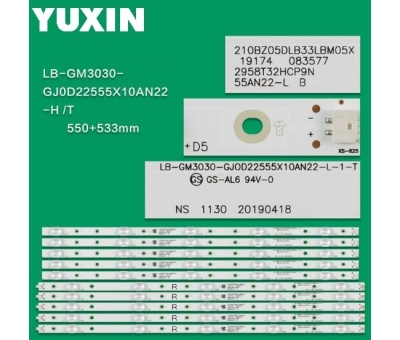 PHILIPS 55PUS7304 55PUS7504 ORJINAL MUADİLİ İTHAL LED BAR TAKIMI