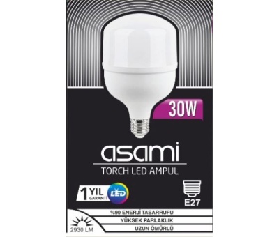 30W E27 DUY 2930LM YÜKSEK PARLAKLIK  TORCH LED AMPUL