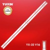 32 V16 ART3 2558 REV 1.7 6916L-2558A LC320DEU-(FJ)(M1)  LG 32LH604V-ZB  SIFIR ORİJİNAL LED BAR 2 ADET