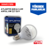 9W ŞARJLI LED AMPUL 6500K 1.SINIF