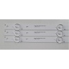 GRUNDIG 43GDF6800B LED BAR , A43L5845, B43L5845, A43L6945, B43L6945, AL43L6925, AL43L4950, 43GCH5900B, 43GCH6700B, A43K580, B43K580, 43GDF6800B, A43K680G, B43K680G, LED BAR, PANEL LEDLERİ, SHİNEON M08 - BD43030 - 0801N - 4007A LED BAR