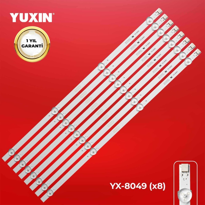 ARÇELİK 49ZVA65600 ZVE65600 49 CRSYTAL 8X4 LED BAR