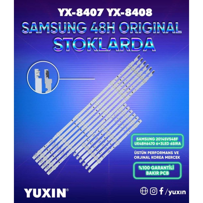 SAMSUNG_2014SVS48F_3228  D4GE-480DCA-R2  D4GE-480DCB-R2  BN96-30453A   BN96-30454A  UE48H6470  UE48H6500 LED BAR PANEL LED BACKLIGHT