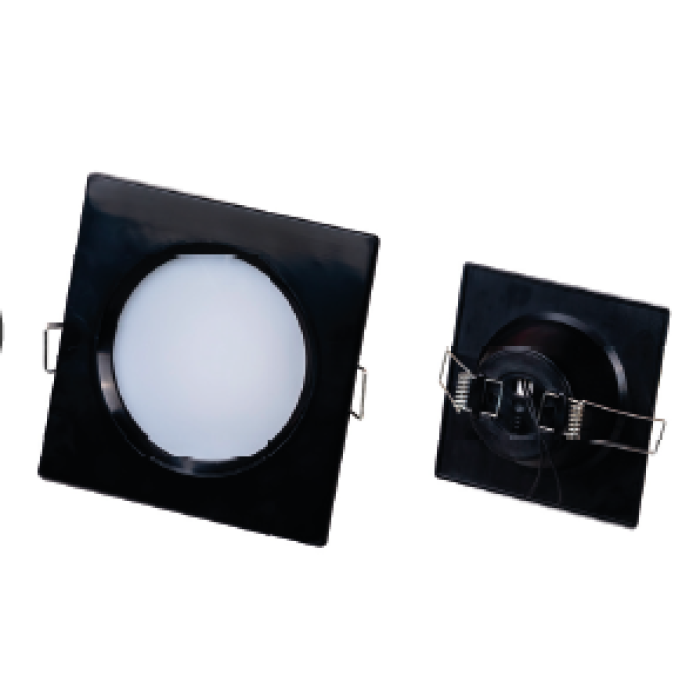 ASAMI 6W SIVA ALTI KARE LED SPOT LED DOWNLIGHT %90 ENERJİ TASARRUFLU LED SPOT