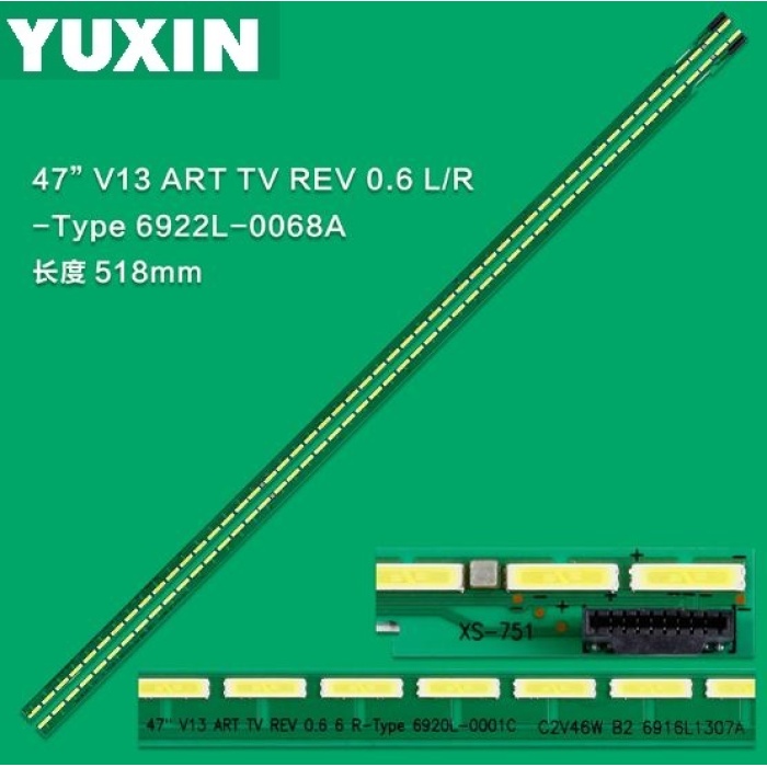 47  V13 ART TV REV0.7 6922L-0029A 47PF8060 LED BAR