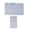 5 Adet Toka Kartı 11.5*7 Cm