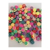 25 Adet 10 mm Polimer Fimo Karışık Meyve Figür Boncuk Hamur Boncuk