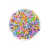 25 gr 10 Mm Pastel Karışık Renkli Yuvarlak Plastik Boncuk Takı Yapım Boncuğu (25 gr~ 47-53 Adet)