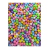 25 gr 10 Mm Pastel Karışık Renkli Yuvarlak Plastik Boncuk Takı Yapım Boncuğu (25 gr~ 47-53 Adet)