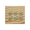 6 Adet 15 Mm (1.5 Cm) Küçük Boy Aslan Desenli Gold Renk Trençkot Ve Blazer Ceket Kol Düğmesi