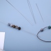 1 Adet 7.5 Cm Karnıyarık Boncuk Dizme İğne İğnesi