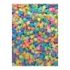 25 gr 8 Mm Pastel Karışık Renkli Gülen Yıldız Plastik Boncuk Takı Yapım Boncuğu (25 gr~ 47-53 Adet)
