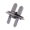 1.8 Mm Gümüş Renk Geçmeli Bükme Mıknatıslı Örgü Çanta 1. Kalite Çıtçıt