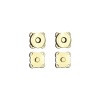 5 Adet 2 Cm Gold Renk Dikmeli Mıknatıslı Çıtçıt Dikilebilir Mıknatıslı Çıt Çıt